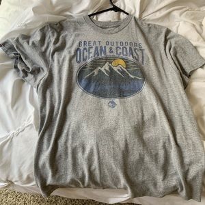 Large ocean & coast tee